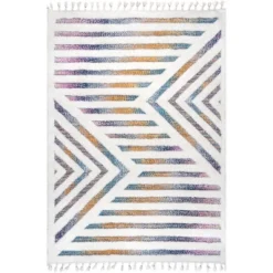 NuLOOM Bristol High-Low Geometric Tassel Area Rug 21 NuLOOM Bristol High-Low Geometric Tassel Area Rug -Safavieh Shop GUEST 005da195 7382 4a2f a023 e9dac3e22558