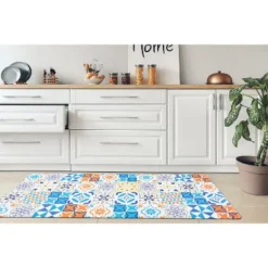 World Rug Gallery Geometric Tile Anti-Fatigue Standing Mat -Safavieh Shop GUEST 01394781 ac7d 46cd b78f fe6895aacd7d
