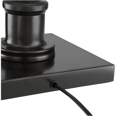 Regency Hill Jenson Traditional Pharmacy Floor Lamp 54" Tall Dark Bronze Adjustable Swing Arm Metal Shade For Living Room Reading Bedroom Office 5 Regency Hill Jenson Traditional Pharmacy Floor Lamp 54" Tall Dark Bronze Adjustable Swing Arm Metal Shade For Living Room Reading Bedroom Office - Image 3