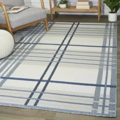 Hannes Plaid Kids' Rug - Balta Rugs -Safavieh Shop GUEST 054ee1ff cae7 43e2 889f 3c5ba881dadf