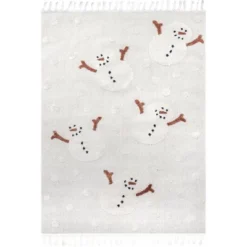 NuLOOM Kilah Snowmen High-Low Kids Tasseled Area Rug -Safavieh Shop GUEST 075d1e23 dce4 4468 90f8 94ec9dde06b4
