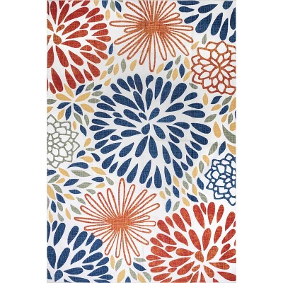 NuLOOM McEwen Bohemian Floral Machine Washable Area Rug 14 NuLOOM McEwen Bohemian Floral Machine Washable Area Rug - Image 12