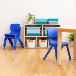 ECR4Kids Plastic School Stack Chair For Indoors And Outdoors, 12in Seat Height, 4-Pack -Safavieh Shop GUEST 0a5375b2 7cd5 4636 8096 7a1f63f83850