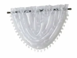 Regal Home Custom Scroll Sheer Voile Waterfall Window Curtain Valances -Safavieh Shop GUEST 0bc1d917 93b1 45ad 908b da1ab8e6ab0c