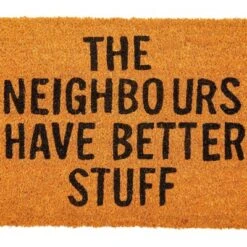 Coco Coir Welcome Door Mat 17"x30", The Neighbours Have Better Stuff Front Doormat Non Slip Rug For Home Indoor Outdoor Entrance 13 Coco Coir Welcome Door Mat 17"x30", The Neighbours Have Better Stuff Front Doormat Non Slip Rug For Home Indoor Outdoor Entrance -Safavieh Shop GUEST 0c3c4008 6f12 4097 b07f 65543a42f165