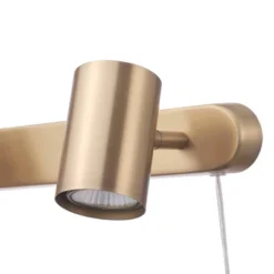 Dale 3-Light Matte Brass Plug-In Track Lighting - Globe Electric -Safavieh Shop GUEST 0d72dddc bfff 45fb a25b a57f7f3e64d6