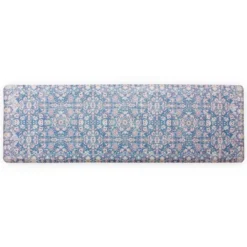 Kilim Anti-Fatigue Comfort Long Floor Mat Blue - Brewster -Safavieh Shop GUEST 0e13a7c5 dfba 4a5a 8dac f31f540e6d4c