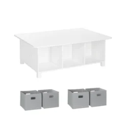 5pc Kids' Activity Table Set With 4 Bins - RiverRidge Home -Safavieh Shop GUEST 0e86c2bd 3cd7 4497 8df5 c311d7e5d5ed