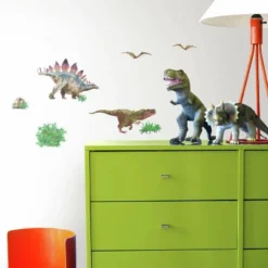Dinosaur Peel And Stick Wall Decal - RoomMates -Safavieh Shop GUEST 0f262144 e127 47c4 afe3 1337d8d346f2