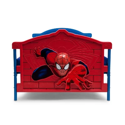 Twin Marvel Spider-Man Plastic 3D Bed - Delta Children 7 Twin Marvel Spider-Man Plastic 3D Bed - Delta Children - Image 5