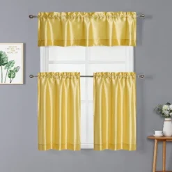 Kate Aurora Parisian Living Complete 3 Piece Lightweight Sheer Cafe Kitchen Curtain Tier & Valance Set 22 Kate Aurora Parisian Living Complete 3 Piece Lightweight Sheer Cafe Kitchen Curtain Tier & Valance Set -Safavieh Shop GUEST 1011b73b 14d9 4616 b12f a452a9ebf015