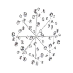 Metal Starburst Wall Decor With Crystal Embellishment Silver - Olivia & May -Safavieh Shop GUEST 136f9a73 8a52 40b5 83c0 110593469f2e