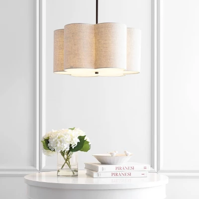 20" LED Adjustable Metal Pendant Oil Rubbed Bronze - Jonathan Y 4 20" LED Adjustable Metal Pendant Oil Rubbed Bronze - Jonathan Y - Image 2