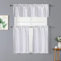 Kate Aurora Parisian Living Complete 3 Piece Lightweight Sheer Cafe Kitchen Curtain Tier & Valance Set 18 Kate Aurora Parisian Living Complete 3 Piece Lightweight Sheer Cafe Kitchen Curtain Tier & Valance Set -Safavieh Shop GUEST 1425a0bc f395 4f38 bd08 6b70802deb5b
