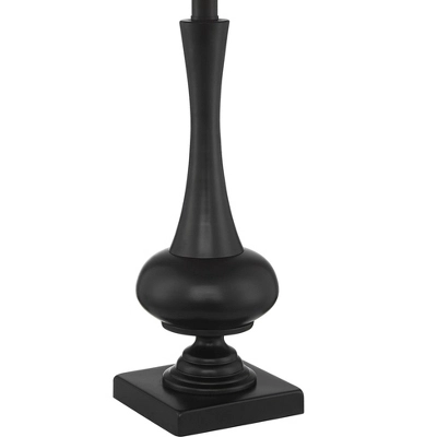 Franklin Iron Works Ross Rustic Farmhouse Table Lamps 27" Tall Set Of 2 Bronze With USB Charging Port Faux Leather Drum Shade For Living Room Desk 9 Franklin Iron Works Ross Rustic Farmhouse Table Lamps 27" Tall Set Of 2 Bronze With USB Charging Port Faux Leather Drum Shade For Living Room Desk - Image 7