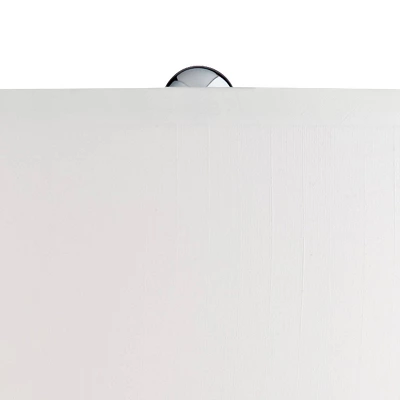 Possini Euro Design Modern Table Lamp With USB Charging Port And Nightlight LED 25" High Blue Art Glass White Shade For Bedroom Desk (Color May Vary) 4 Possini Euro Design Modern Table Lamp With USB Charging Port And Nightlight LED 25" High Blue Art Glass White Shade For Bedroom Desk (Color May Vary) - Image 2