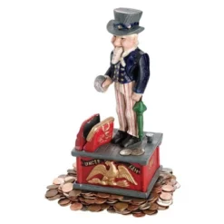 Design Toscano Uncle Sam Cast Iron Mechanical Bank -Safavieh Shop GUEST 1a2d579d 6110 4c9c b902 0649a1f2da29
