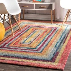 Hargis Labyrinth Area Rug - NuLOOM
