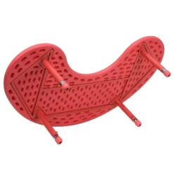 Flash Furniture 35"W X 65"L Half-Moon Plastic Height Adjustable Activity Table -Safavieh Shop GUEST 1c1006b1 4379 4800 9df4 06a6c6d615f8