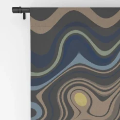 Viviana Gonzalez Texturally Abstract 84" X 50" Single Panel Blackout Window Curtain - Deny Designs -Safavieh Shop GUEST 1c38d91d c4b5 43ba 979b 4e3e6c421eb6