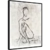 23" X 28" Embellished Contour Sketch II By Ethan Harper Framed Canvas Wall Art Print - Amanti Art -Safavieh Shop GUEST 1df65aa7 7a64 4b28 a867 66d7eb1b9f8c