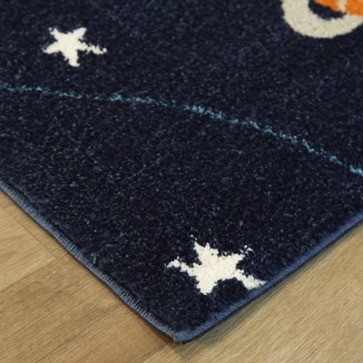 Space Explorer Kids' Rug Blue - Balta Rugs 5 Space Explorer Kids' Rug Blue - Balta Rugs - Image 3