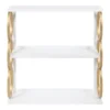 28" X 8" X 31" Ring Wooden 3-Tier Shelf White - Kate & Laurel All Things Decor -Safavieh Shop GUEST 1eacdf39 8872 4e38 a3bd 276c93680ea8