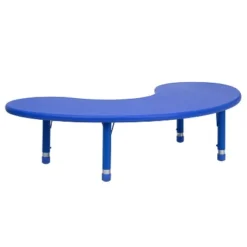 Flash Furniture 35"W X 65"L Half-Moon Plastic Height Adjustable Activity Table -Safavieh Shop GUEST 1ed5e781 e539 412e bab4 2d859bc519f1