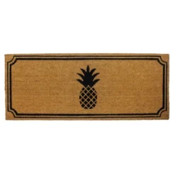 Pineapple Indoor/Outdoor Coir Doormat Natural/Black - Entryways 11 Pineapple Indoor/Outdoor Coir Doormat Natural/Black - Entryways -Safavieh Shop GUEST 2098c45c 23a8 4d58 9c0e 1cae0ac2e9fb