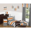 Gray & Orange Striped Curtain Panels - Sweet Jojo Designs -Safavieh Shop GUEST 217802cd 83a9 40e5 b9fd aa1f1686373c