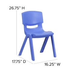 Emma And Oliver 4 Pack Blue Plastic Stack School Chair With 15.5"H Seat, 3rd-7th School Chair 13 Emma And Oliver 4 Pack Blue Plastic Stack School Chair With 15.5"H Seat, 3rd-7th School Chair -Safavieh Shop GUEST 22273ccc dc2f 4268 934d 92145e353b98