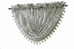 Regal Home Custom Scroll Sheer Voile Waterfall Window Curtain Valances -Safavieh Shop GUEST 22768898 f40d 498a 8bc7 d0f8ebbcac90