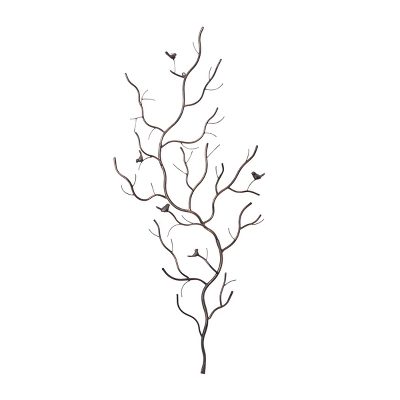 Farmhouse Metal Bird Wall Decor Brown - Olivia & May 6 Farmhouse Metal Bird Wall Decor Brown - Olivia & May - Image 4