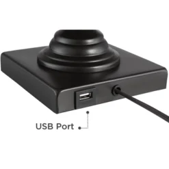 Franklin Iron Works Ross Rustic Farmhouse Table Lamps 27" Tall Set Of 2 Bronze With USB Charging Port Faux Leather Drum Shade For Living Room Desk 13 Franklin Iron Works Ross Rustic Farmhouse Table Lamps 27" Tall Set Of 2 Bronze With USB Charging Port Faux Leather Drum Shade For Living Room Desk -Safavieh Shop GUEST 2740ea78 4016 49a6 9f2a d28c6f35be33