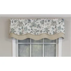 Gianna Glory 3in Rod Pocket Layered Window Valance 50in X 16in By RLF Home -Safavieh Shop GUEST 28fe1dd5 0ea0 4172 9524 98db3b28a340