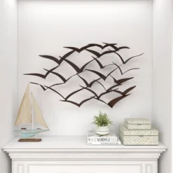 Metal Bird Flying Flock Wall Decor - Olivia & May 31 Metal Bird Flying Flock Wall Decor - Olivia & May -Safavieh Shop GUEST 2e601885 21e5 4626 94d6 d9c2f71f0ba5
