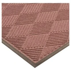 3'x5' Solid Diamond Doormat Burgundy - HomeTrax -Safavieh Shop GUEST 2e614497 726c 495d a83d aa5a408ce894