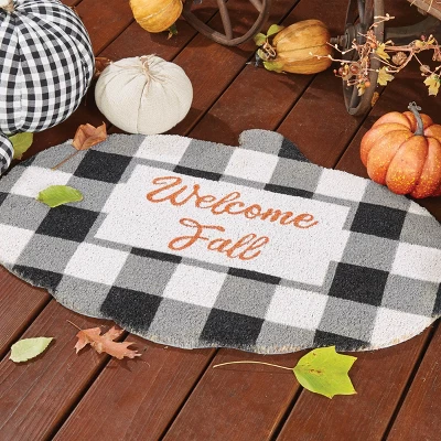 Park Designs Welcome Fall Doormat 1'11"x2'8" 3 Park Designs Welcome Fall Doormat 1'11"x2'8"