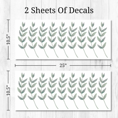 Greenery Wall Decor - Decalcomania 6 Greenery Wall Decor - Decalcomania - Image 4