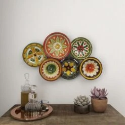 Metal Plate Wall Decor With Spanish Designs Black - Olivia & May -Safavieh Shop GUEST 3159a210 bd0c 4e11 988d 9d4136aed54e