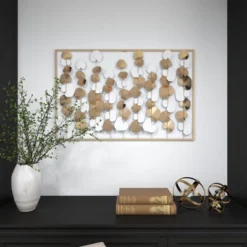 Modern Ornamental Wall Decor Gold - Olivia & May -Safavieh Shop GUEST 31b6ef16 da22 455a 89bf 81c8a1c437be