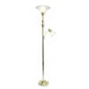 Torchiere Floor Lamp With Reading Light And Marble Glass Shades Gold - Lalia Home -Safavieh Shop GUEST 375df08d 01ee 4e3d 8dc7 3fbf493a1a58