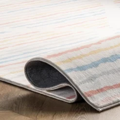 NuLOOM Alise Kids Striped Nursery Or Playroom Area Rug -Safavieh Shop GUEST 37698202 9a51 4628 89a9 3d705657eebb