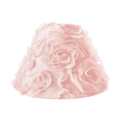 Rose Lamp Shade Blush Pink - Sweet Jojo Designs 3 Rose Lamp Shade Blush Pink - Sweet Jojo Designs