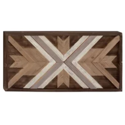 Wood Geometric Handmade Southwestern Wall Decor Brown - Olivia & May -Safavieh Shop GUEST 37eefd2d 8424 4651 ba58 c8505bdb86d2