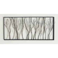 Metal Tree Distressed Dimensional Branch Wall Decor With Black Frame Silver - Olivia & May 9 Metal Tree Distressed Dimensional Branch Wall Decor With Black Frame Silver - Olivia & May -Safavieh Shop GUEST 383f7f61 95e3 4aca a85b 1169586d6a7c