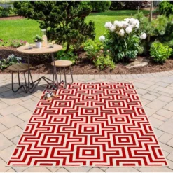 4'x6' Geometric Woven Accent Rug Red - Momeni -Safavieh Shop GUEST 38727a11 fe25 4a5a b52f 562f07fbf0aa