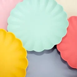 Meri-Meri Meri Meri Small Multicolor Reusable Bamboo Plates (Pack Of 6) -Safavieh Shop GUEST 3992fcae c158 41cd 98aa a60c1e57242c