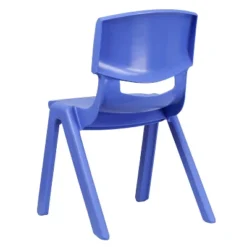 Emma And Oliver 4 Pack Blue Plastic Stack School Chair With 15.5"H Seat, 3rd-7th School Chair 16 Emma And Oliver 4 Pack Blue Plastic Stack School Chair With 15.5"H Seat, 3rd-7th School Chair -Safavieh Shop GUEST 39c56bd6 b60e 448f b48a 72828cf84aa2