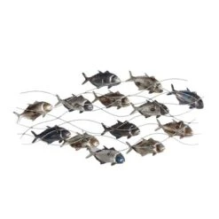 24" X 45" Metal Fish Indoor Outdoor Wall Decor Multi Colored - Olivia & May -Safavieh Shop GUEST 3a9c22df 7534 4e6a 9f91 0c762f8b2060